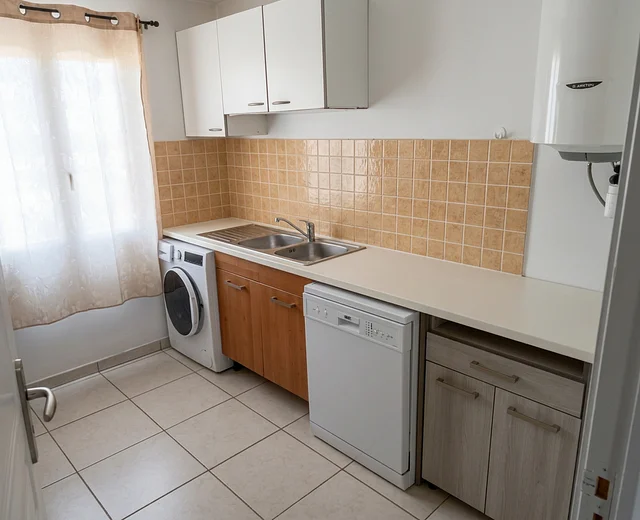 Photo immobilière qualité studio après retouche IA — Photo Immo Pro